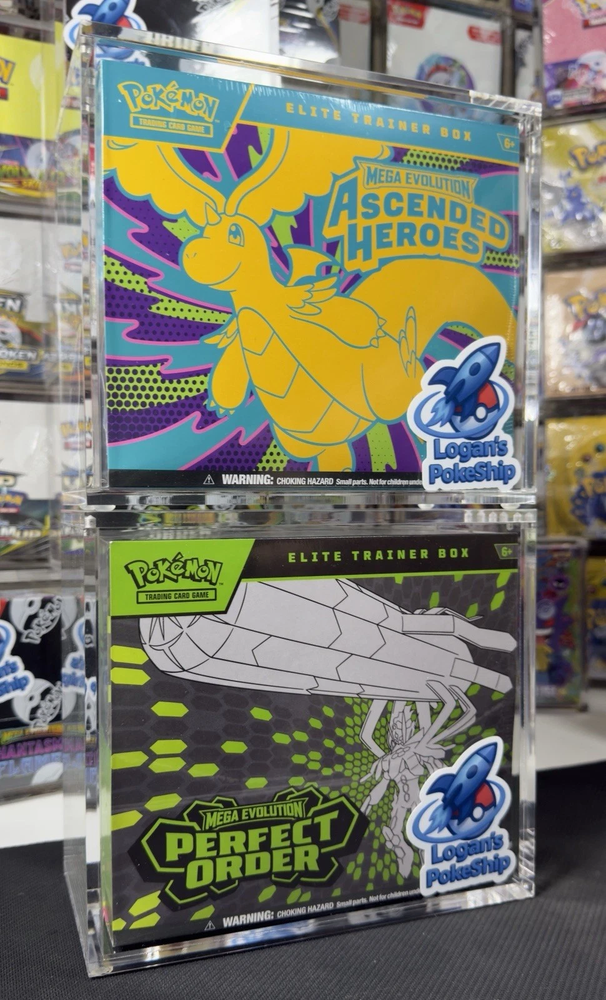 POKEMON ETB DISPLAY MAGNETIC CASE PROTECTOR ELITE TRAINER BOX HIGH QUALITY