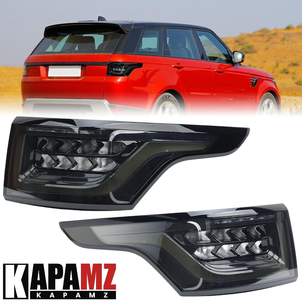 Smoked LED Rear Tail Light Stop Lamp For Land Rover Range Rover Sport 2014-2022