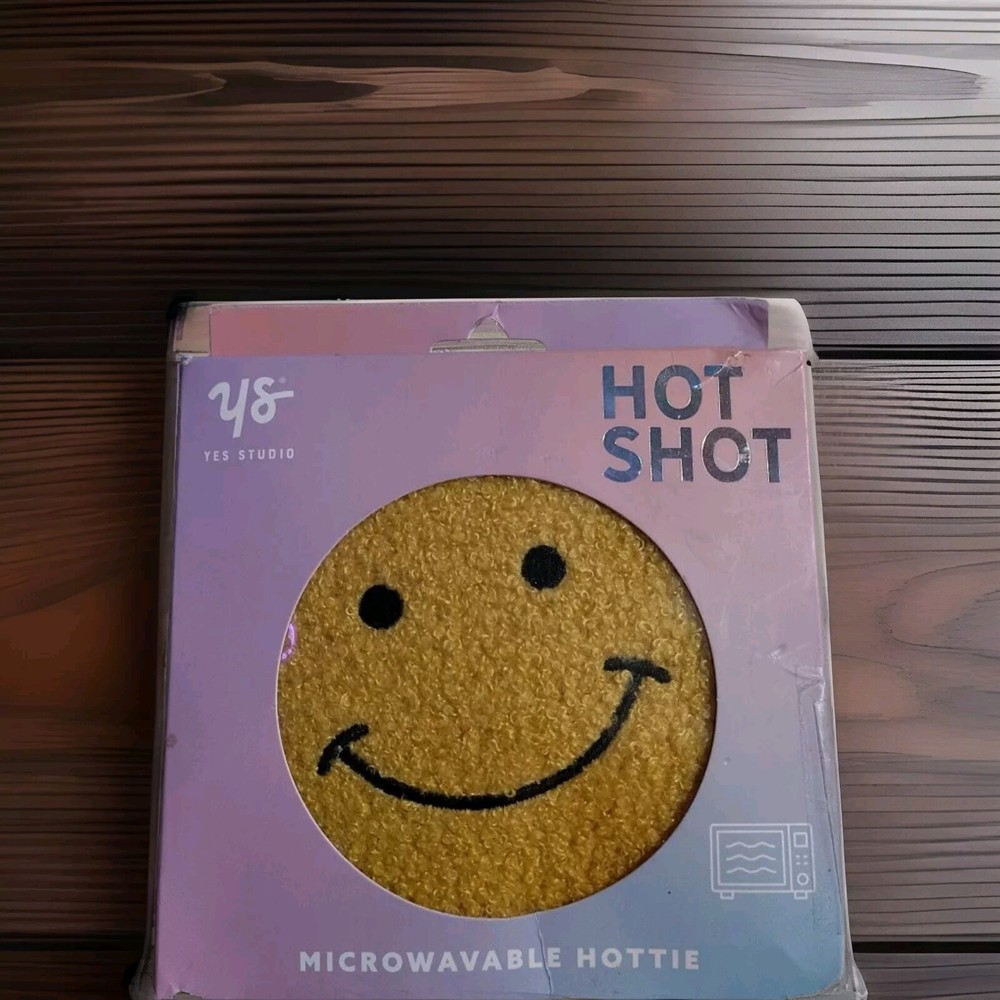 NIB Aroma Home Yes Studio Microwavable Hottie Damaged Box Yellow Soft