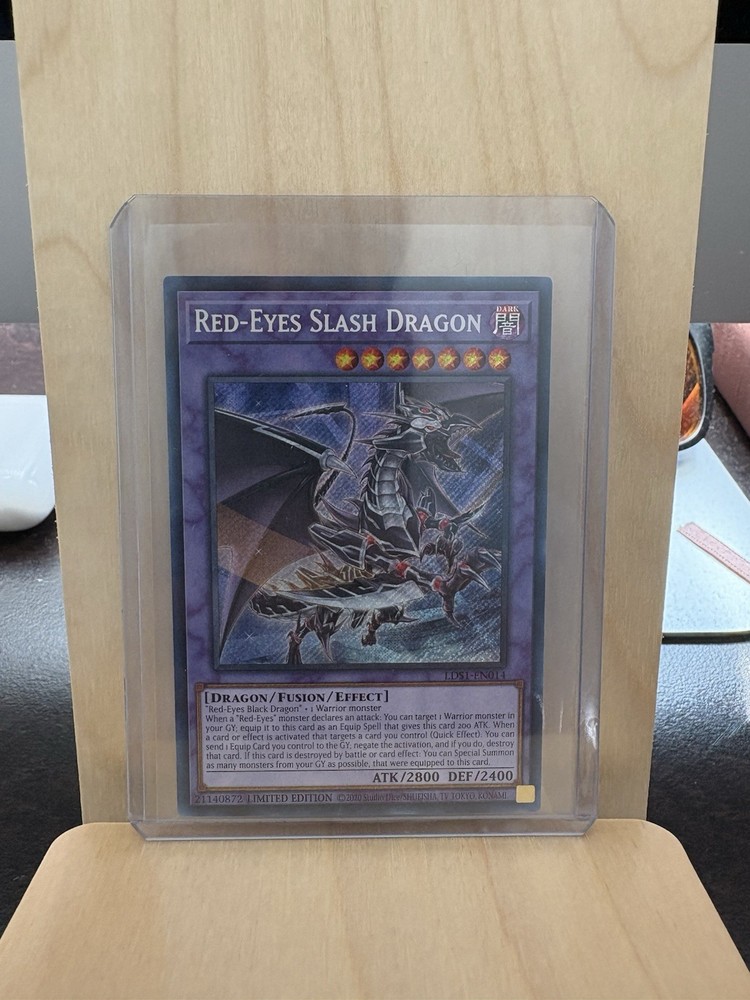 Red-Eyes Slash Dragon LDS1-EN014 Limited Edition Yugioh Card  