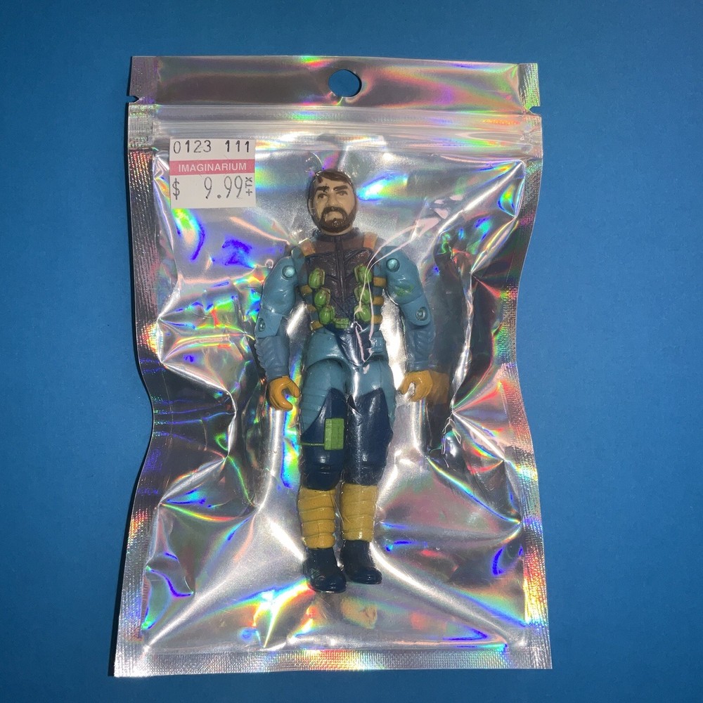 1991 Vintage GI Joe Ozone V-1 Hasbro Action Figure ARAH Collectible