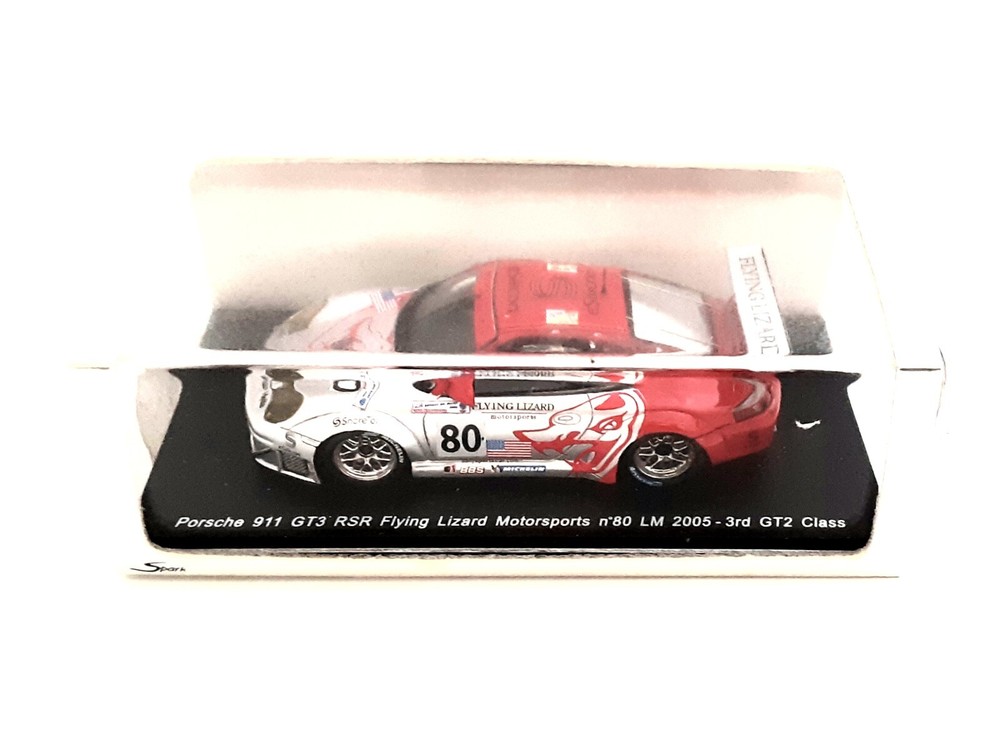 2005 Porsche 911 GTR Flying Lizard Metal Diecast 1:43 Scale New In Box