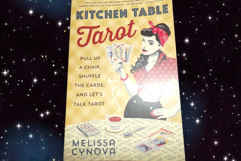 Kitchen Table Tarot paperback book, by Melissa Cynova