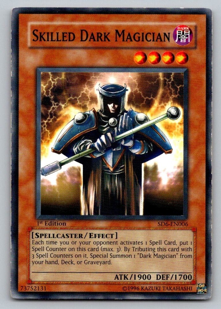 Skilled Dark Magician SD6-EN006 Spellcaster's Judgment Structure Deck Unlimited