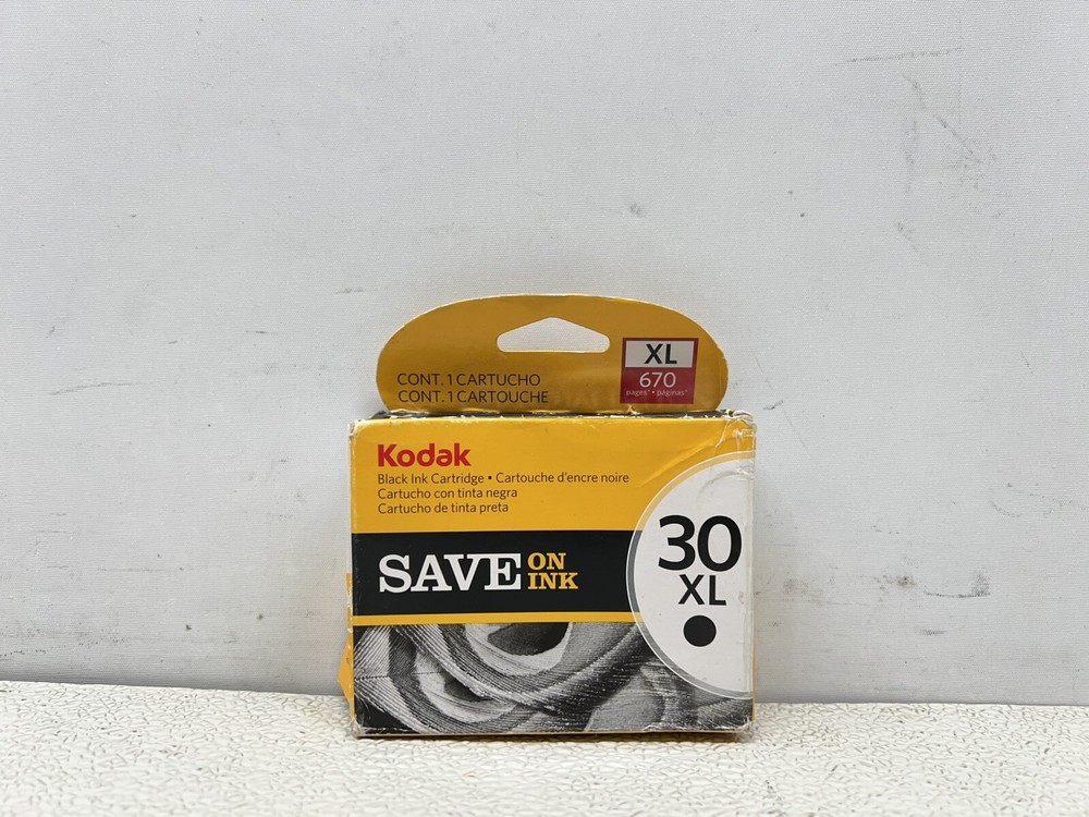 Kodak 30 XL Black Ink Cartridge 670 Pages -