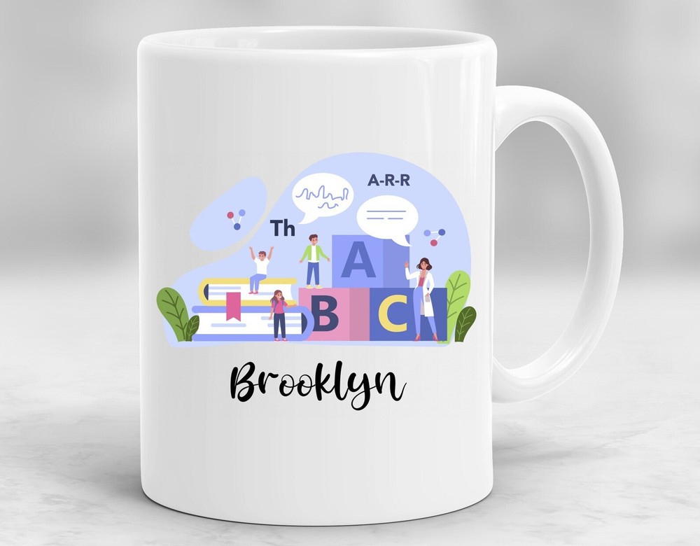 Personalized Speech Therapist Mug Speech Therapist Cup Speech Therapist Gift