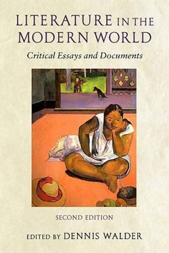 Modern World Literature: Critical Essays & Documents - Excellent Condition