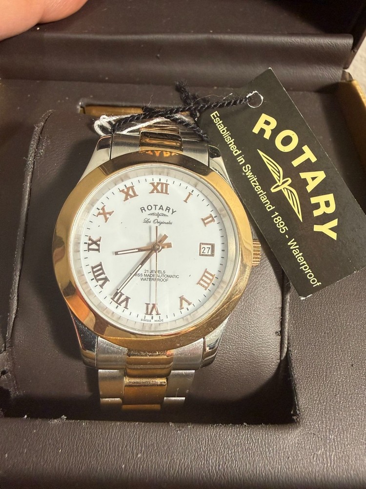 Rotary Gents “Les Originales” Swiss Made Automatic Men’s Model: GB08152/01.