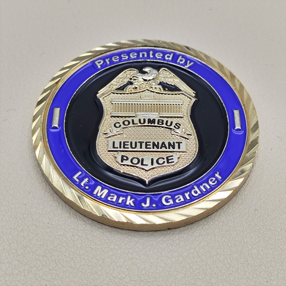 Columbus OHIO Police Department Lieutenant Challenge Coin