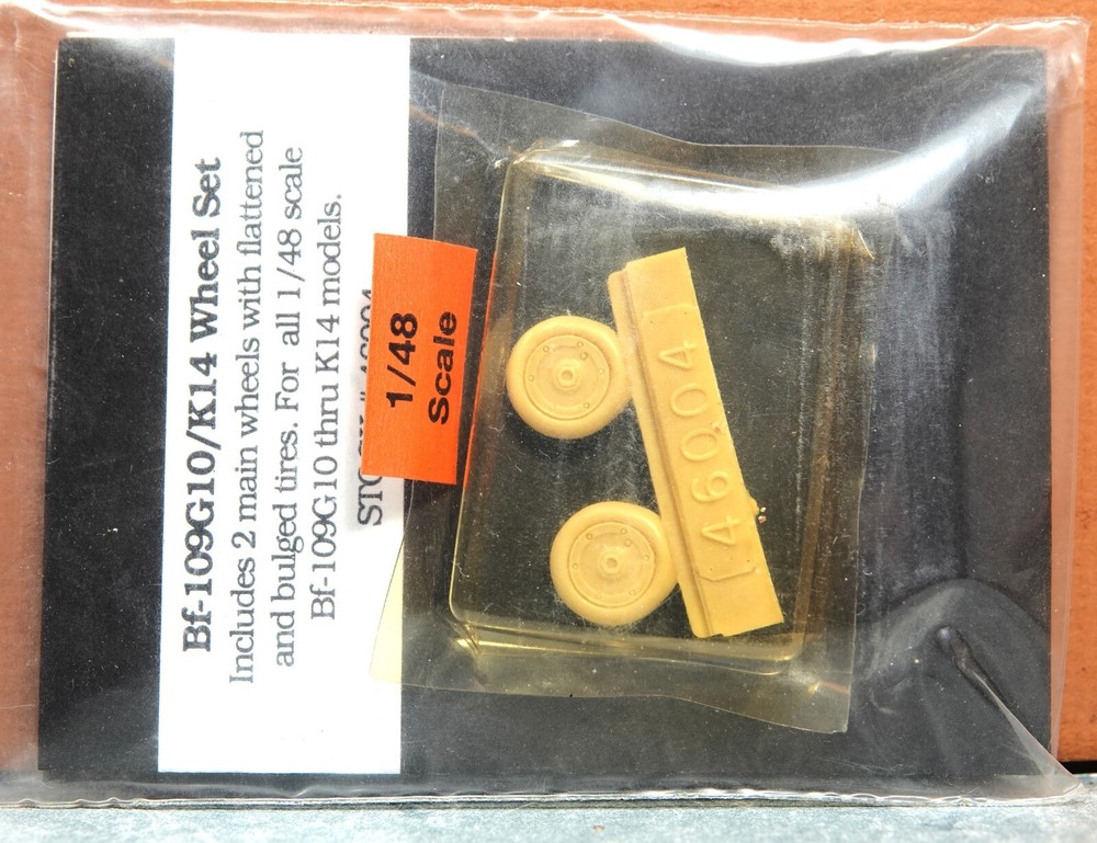1/48 TRUE DETAILS BF-109G10/K14 RESIN WHEEL SET # 46004
