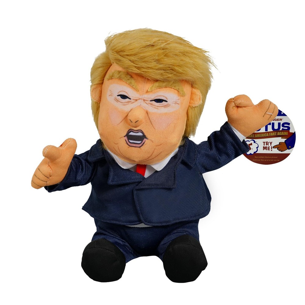 Trump Talking Plush Doll, Plush Figure Trump Toys Presses My Finger to Hear M...
