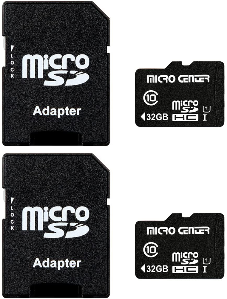 Micro Center 64GB -128GB Class 10 MicroSDXC Flash Memory Card with Adapter SALE!-image