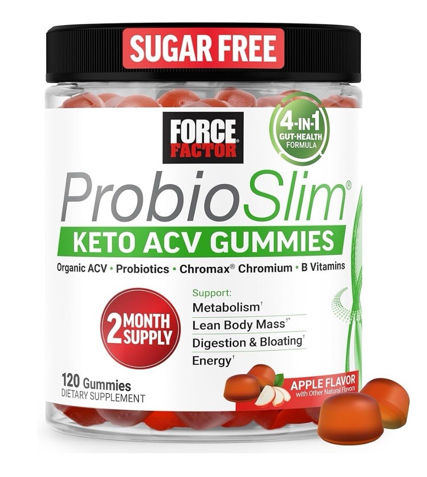 Force Factor ProbioSlim Keto ACV Gummies