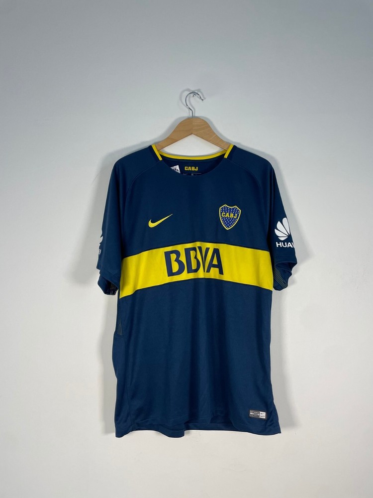 2017-18 Nike Boca Juniors Home Shirt (Size: XL)
