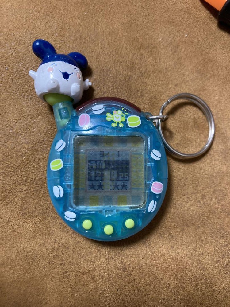 Super Enjoy Tamagotchi Plus Clear Blue Ramune Entama