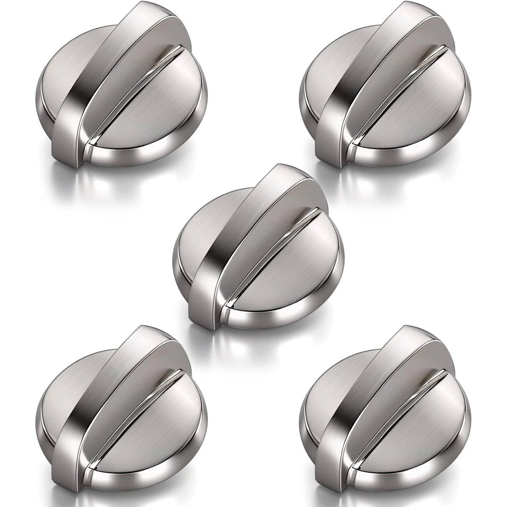 5 Pack WB03T10284 Oven Knobs Replacements for GE, 191D5100 Stove Knons For GE