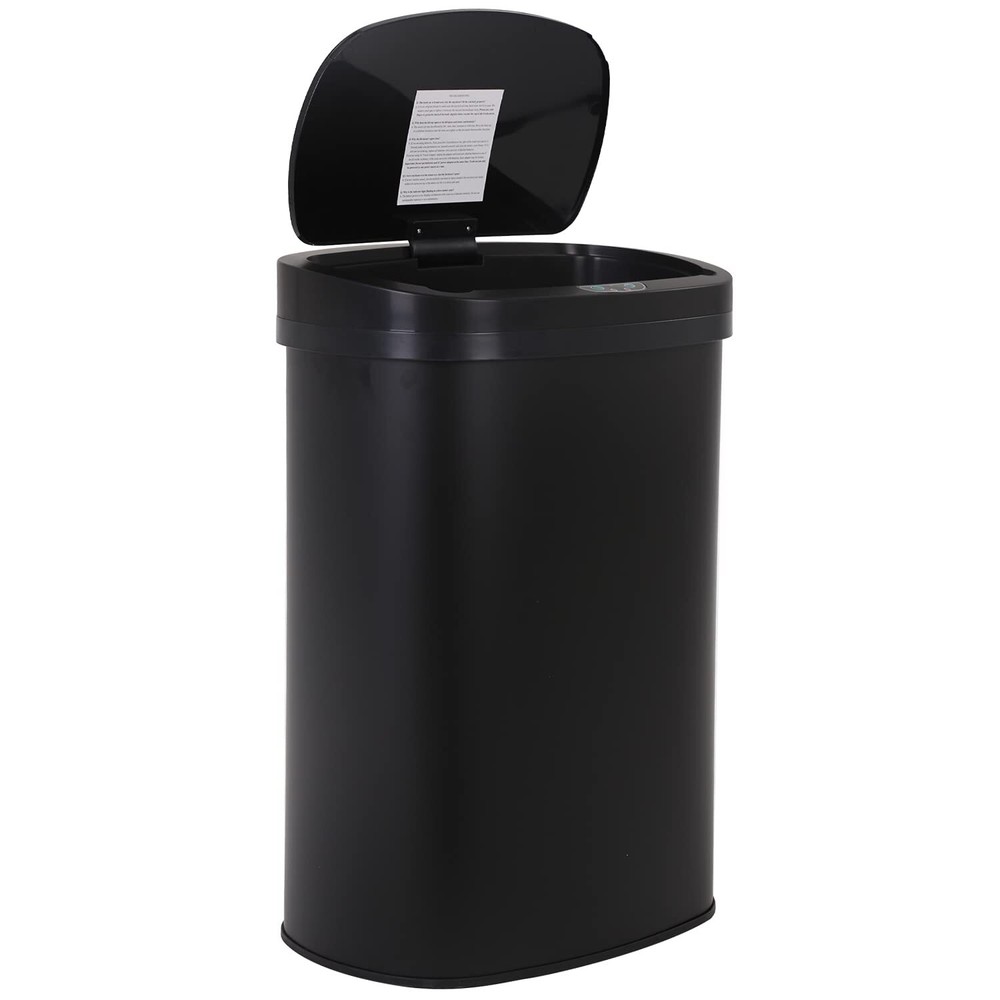 Gallon Liter Garbage Can Kitchen Trash Can with Lid Automatic Sensor Touch Free