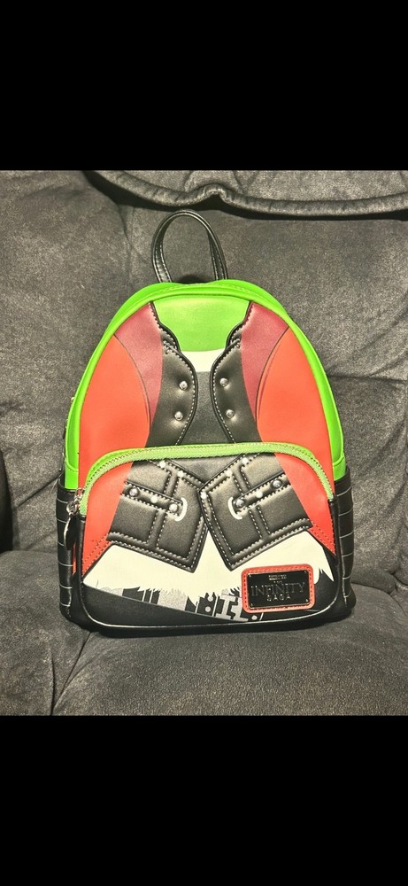 NEW Disney Loungefly Marvel SDCC Exclusive Gamora Cosplay Glow Mini  Backpack