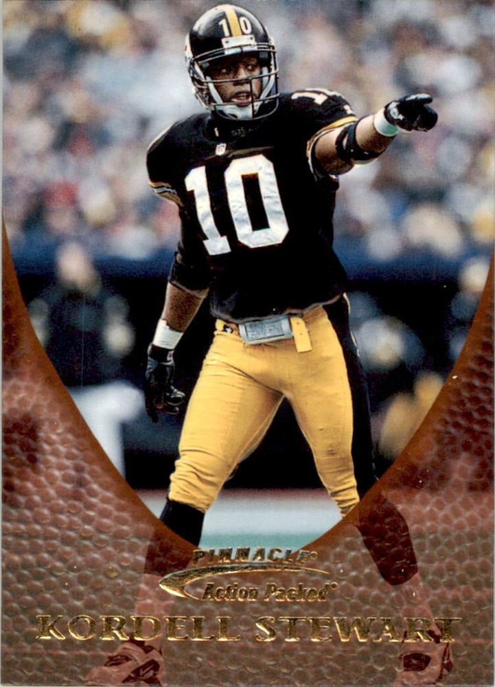 1997 Action Packed Promo #28 Kordell Stewart Pittsburgh Steelers
