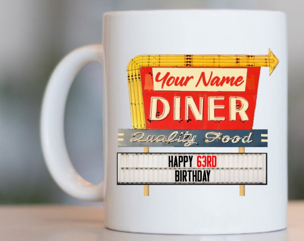 63rd Birthday Gift Mug for Women and Men Turning 63 Years Old  