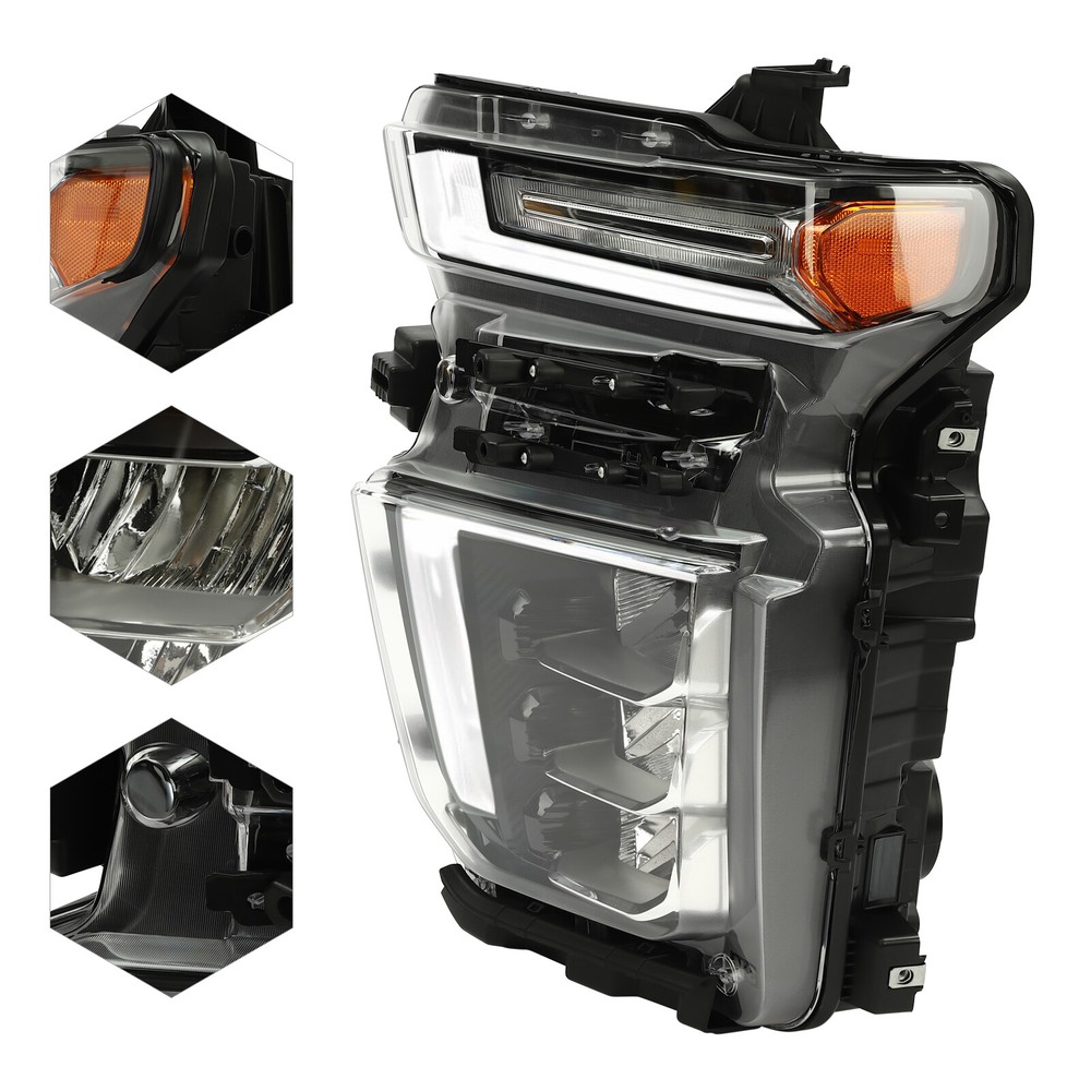 Headlight Assy For 2020 2021 2022 2023 Chevy Silverado 2500HD 3500HD Left Side