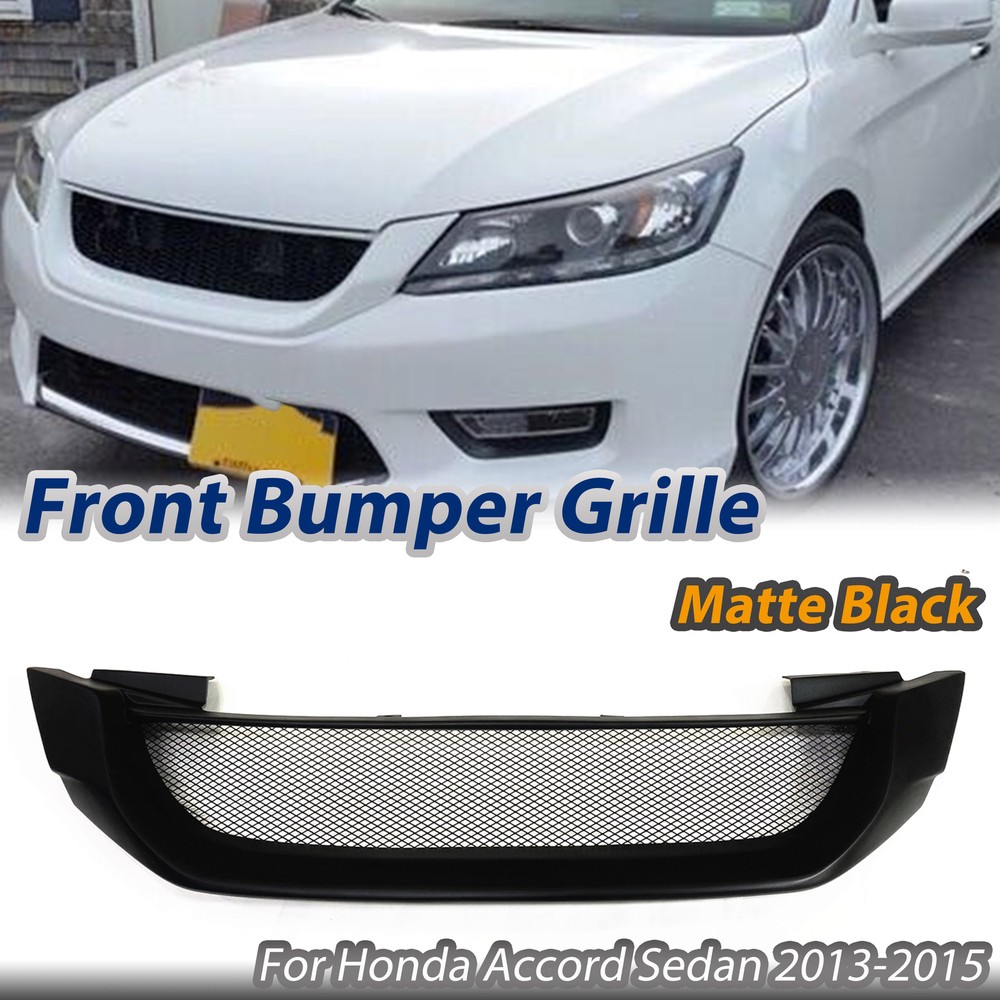 For Honda Accord 4 Door Sedan 2013-2015 Car Front Bumper Grille Grill Cover