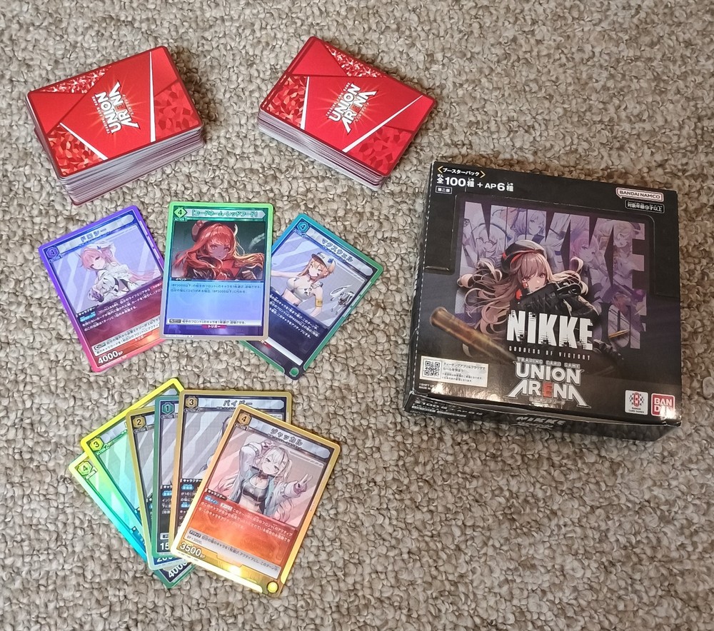 Nikke Goddess Of Victory Union Arena Bulk Lot Of Cards