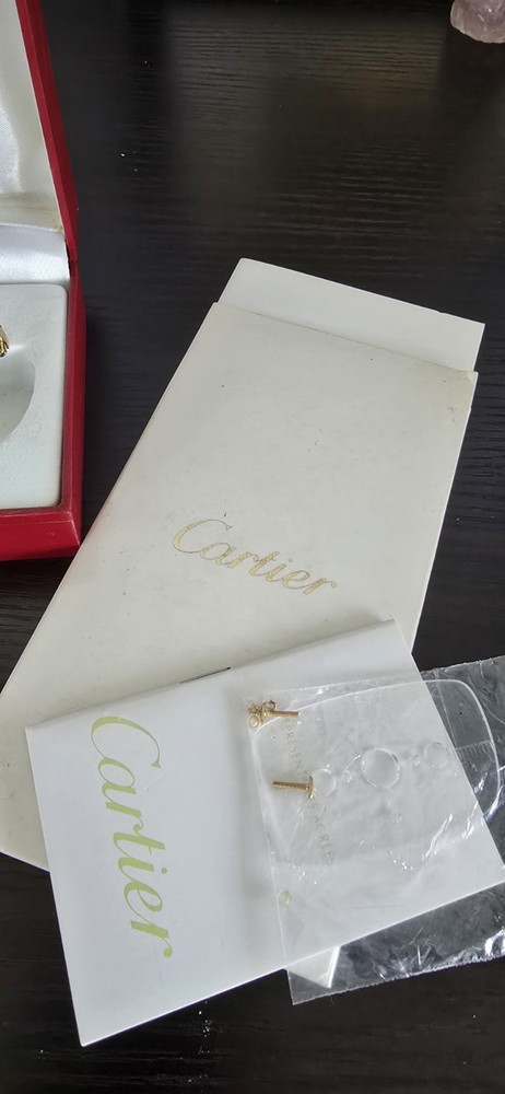 Cartier Frameless Glasses with Box and Extra Screws No Case Included