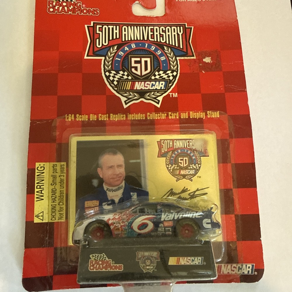 1998 Racing Champions 50th Anniversary Mark Martin #6 Valvoline 1/64 Diecast(N)