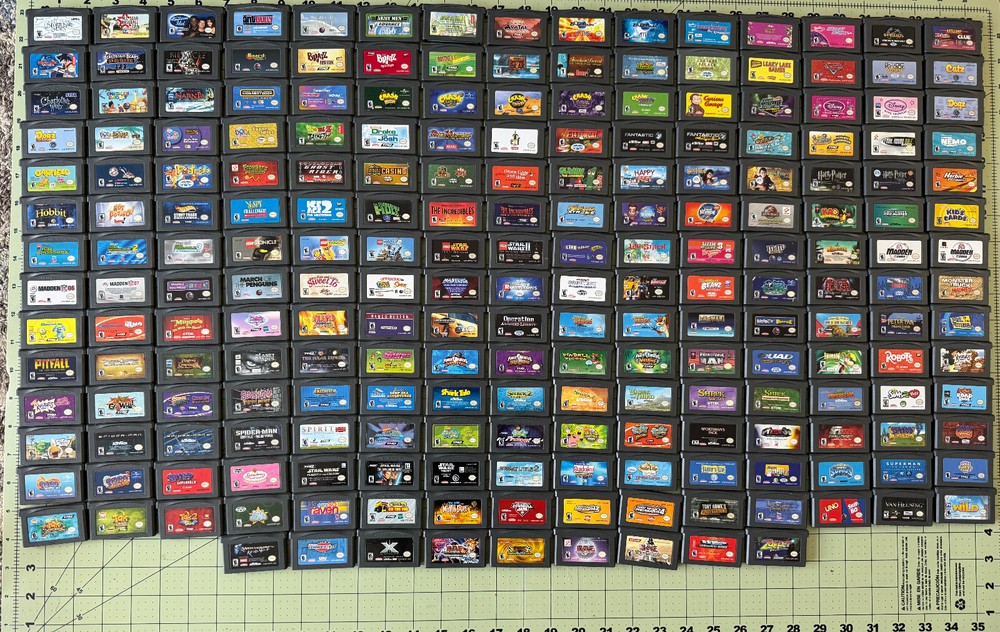 Nintendo Gameboy Advance GBA Games - BUILD YOUR LOT Pick Choose Save SpongeBob