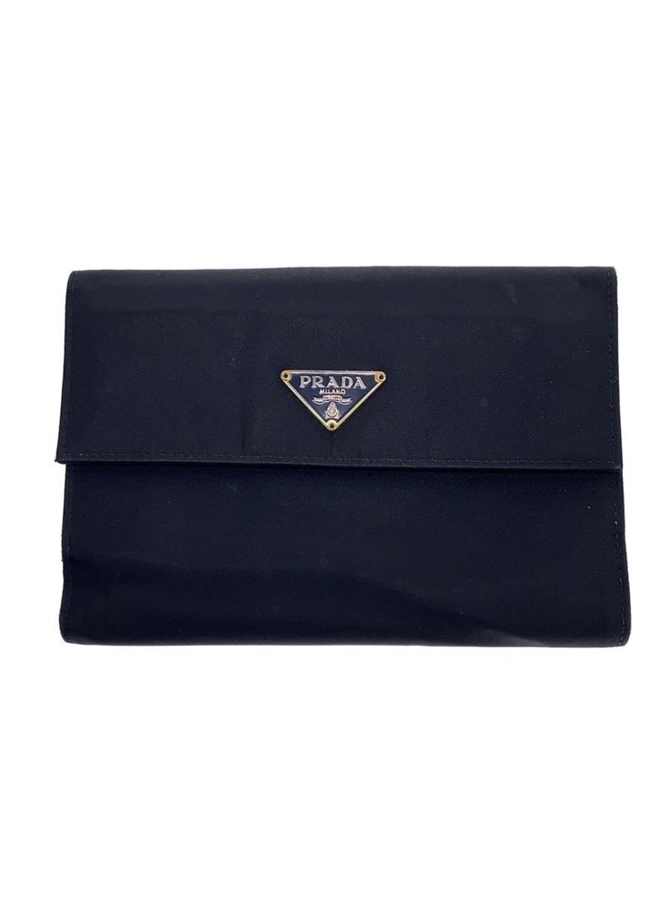 Prada Black Nylon Wallet for Women