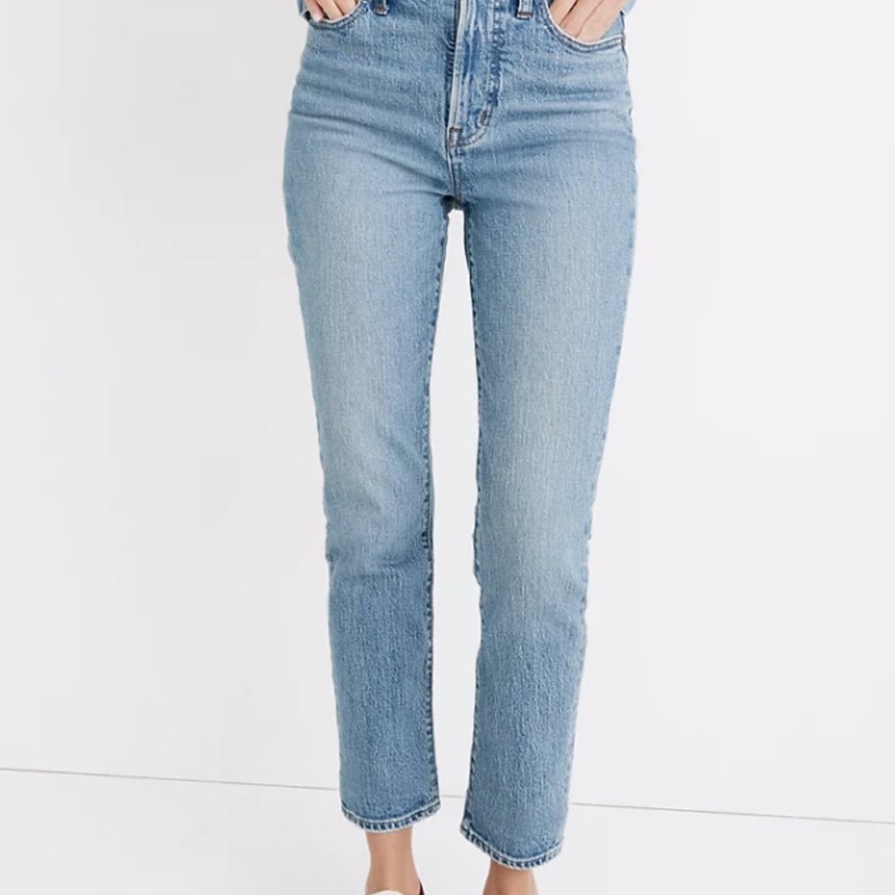 Madewell 10-Inch High-Rise Skinny Crop Jeans in Size 29