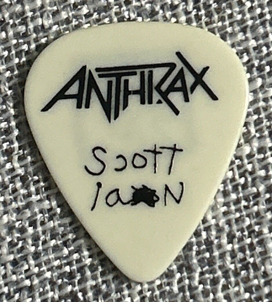 Anthrax Scott Ian Vintage Guitar Pick - 1994 Sound of White Noise Tour