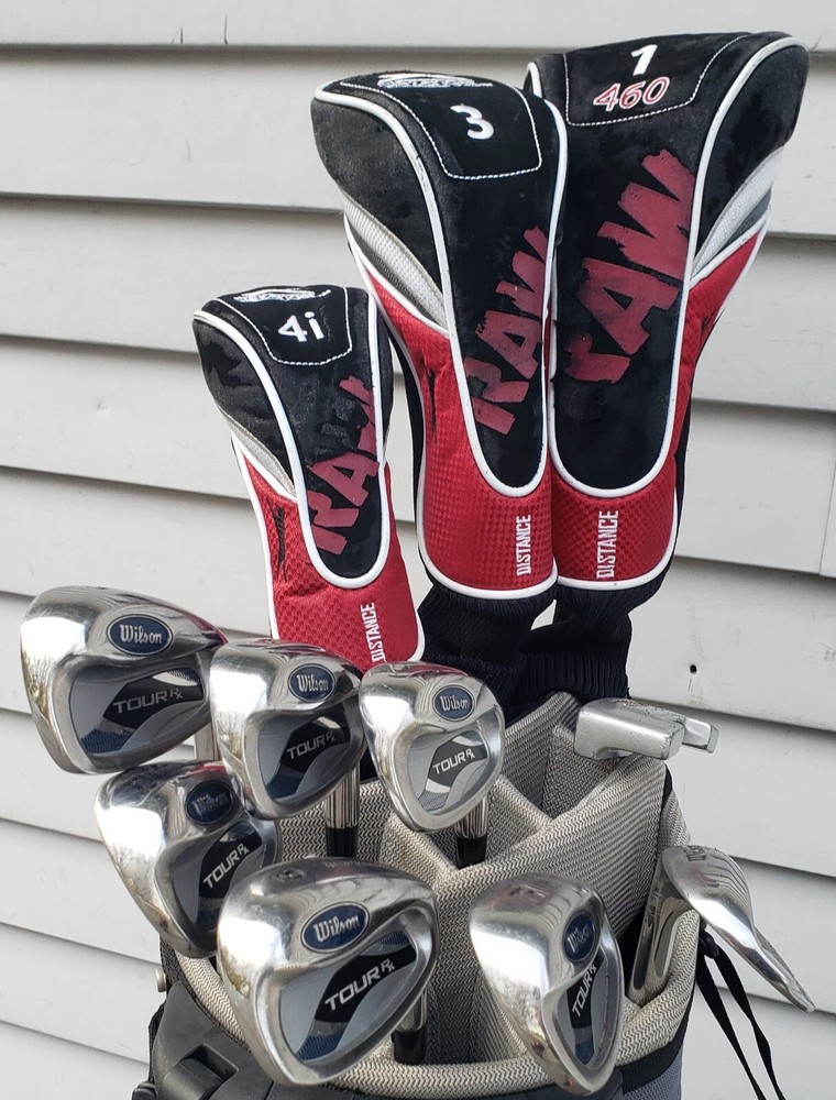 Men's TaylorMade Slazenger Wilson Golf 11 Club Set RH Complete