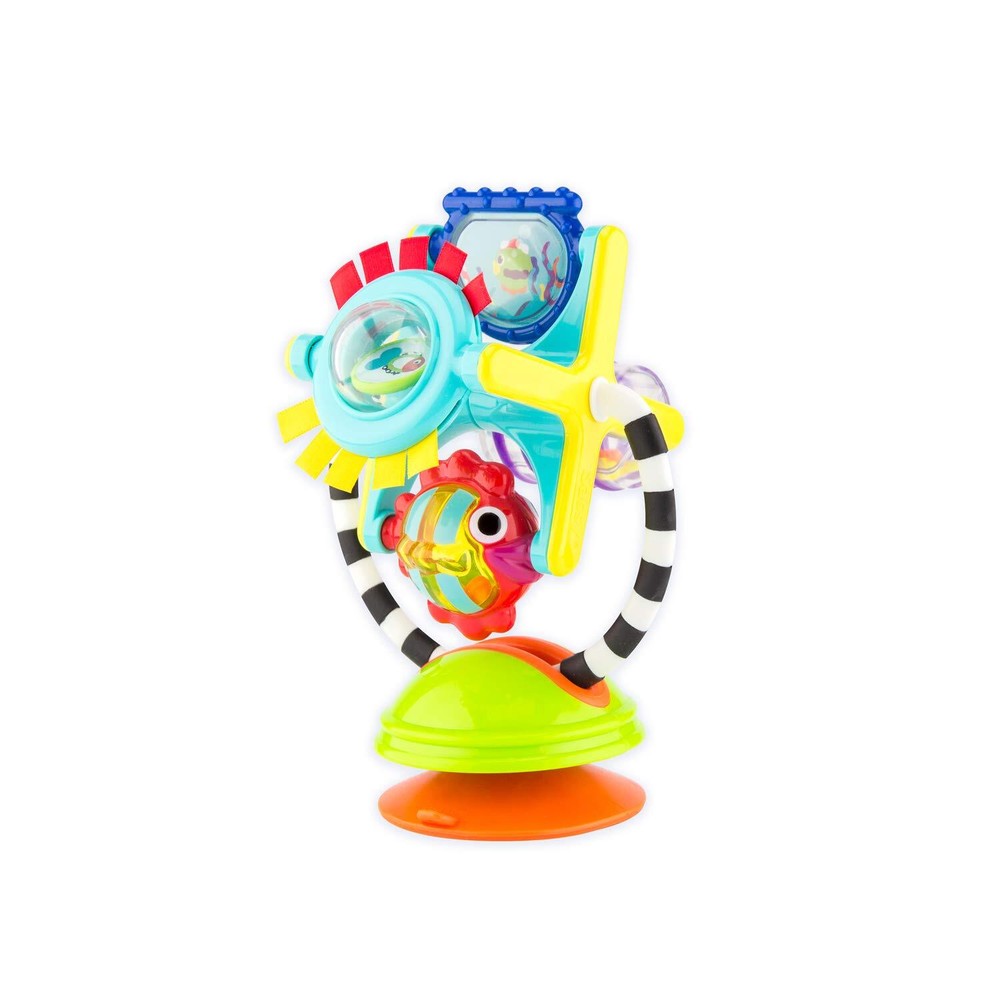 Fishy Fascination Station 2-in-1 Suction Cup High Chair Toy Development Tray Toy