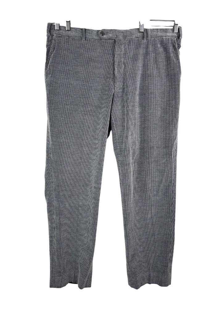 Samuel Sohn Gray Corduroy Flat Front Pants Men’s Preppy Size 42