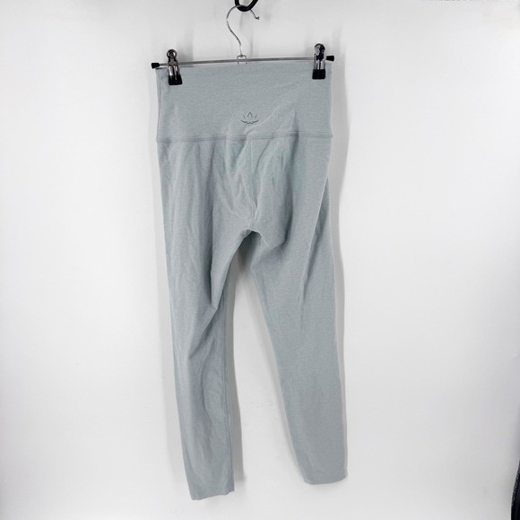 Beyond Yoga High Waist Spacedye Pedal Pusher Leggings Light Blue Yoga Pants SM