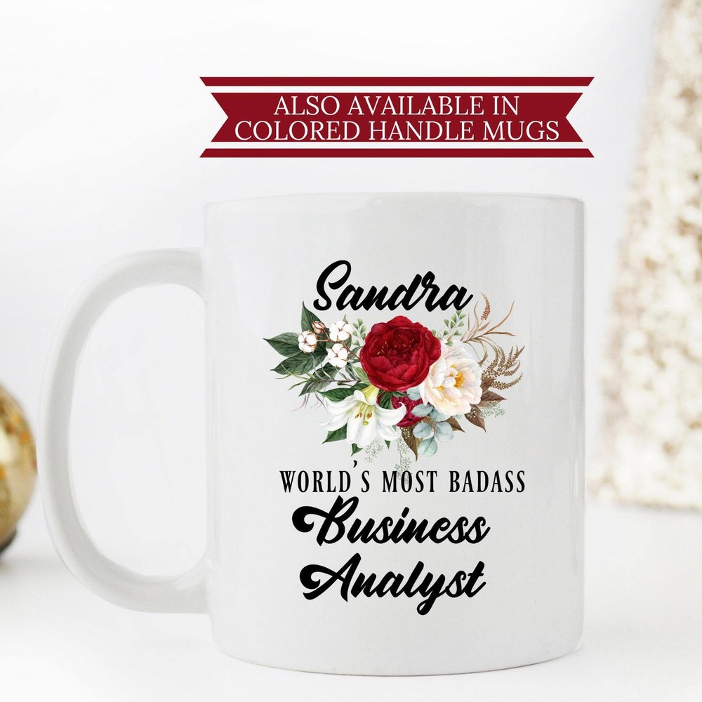 Business Analyst Gift For Women Business Analyst Mug Retirement Gift Birthday