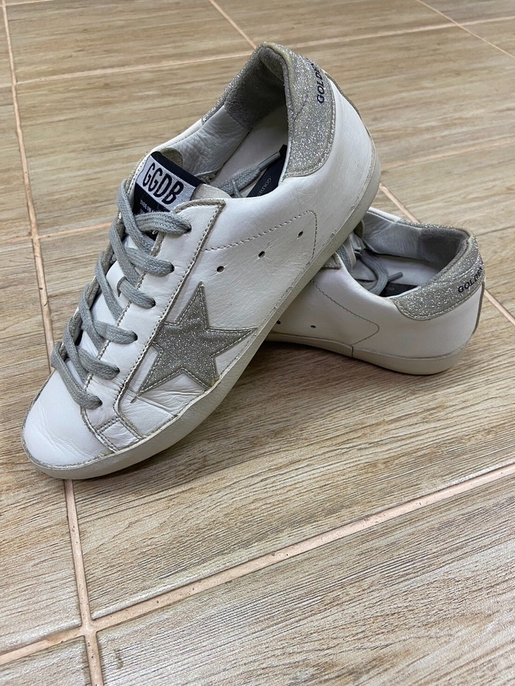 GGDB GOLDEN GOOSE Sneaker Super Star White gray Leather Size EU:35 US:5 Trainers