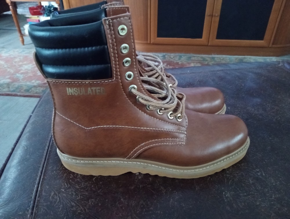 Men's Matt Andrews 9-Inch Work Boots Size 12 New No Box