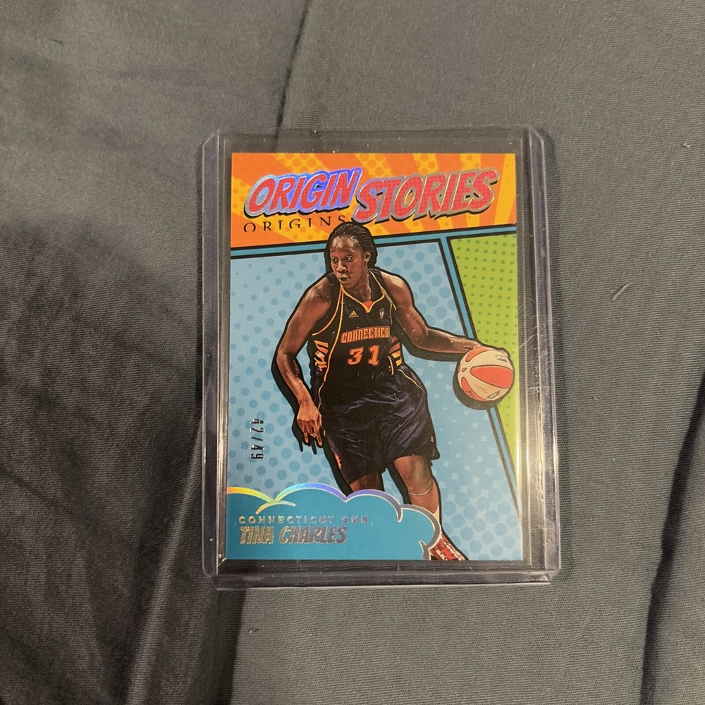 2024 Panini Origins WNBA Origin Stories Team #7 Tina Charles #'d/49