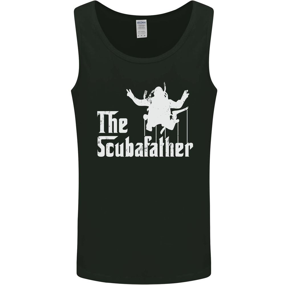 The Scuba Father Day Funny Diving Diver Mens Vest Tank Top