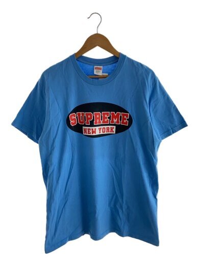SUPREME T shirt   L   Cotton   BLU   23SS   NEW YORK TEE