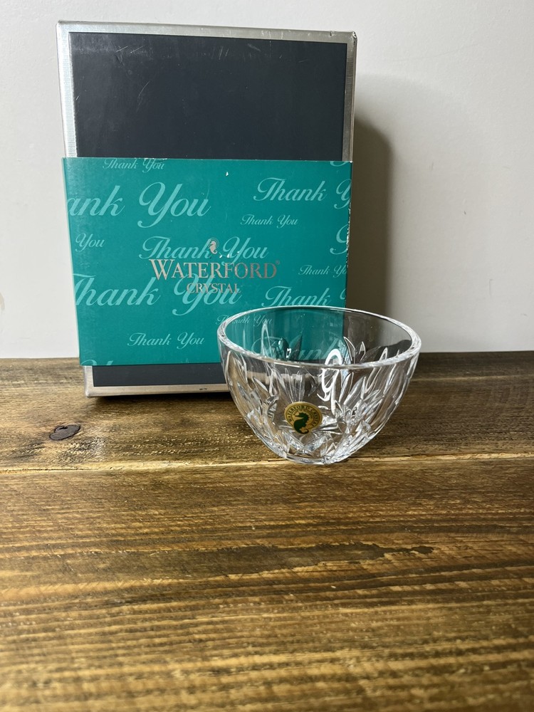 Waterford Crystal Thank You Vanity Dish with Gift Box 114987