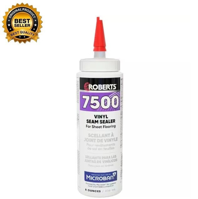 ROBERTS Vinyl Seam Sealer 8 oz Waterproof Brushable Sealant For Sheet Flooring