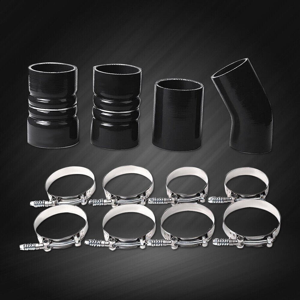 Turbo Intercooler Kit Pipe Boot Silicone For Ford 6.0L 03-07 F250 F350 F450 F550