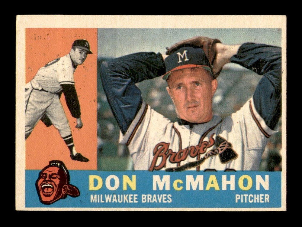 1960 Topps #189 Don McMahon EX-MINT Baseball Card OBGcards