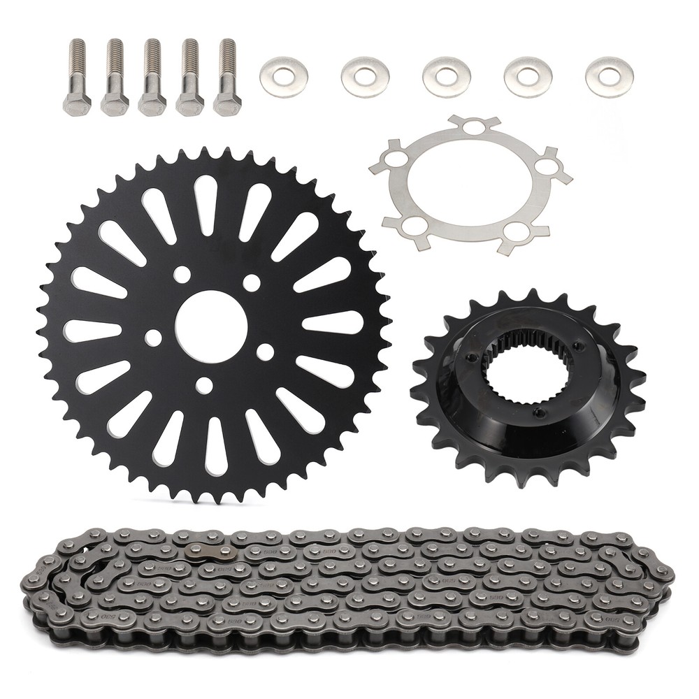 Chain Drive Transmission Sprocket Conversion Kit for Harley Sportster 2000-2003