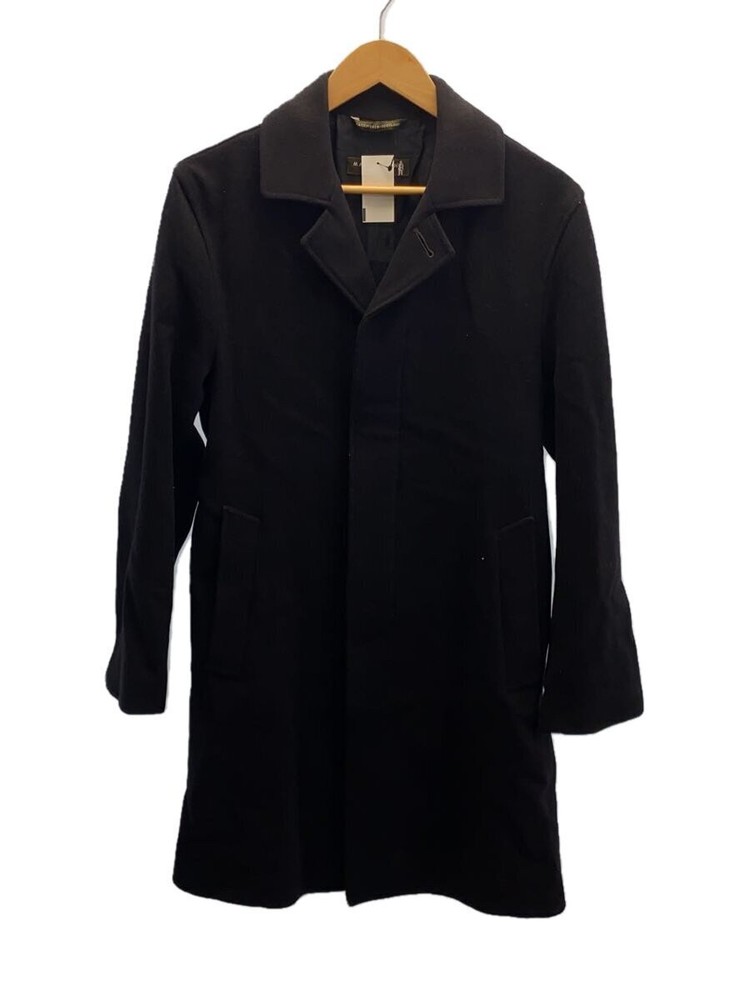 Mackintosh  Steel Collar Coat/38/Wool/Blk 3399