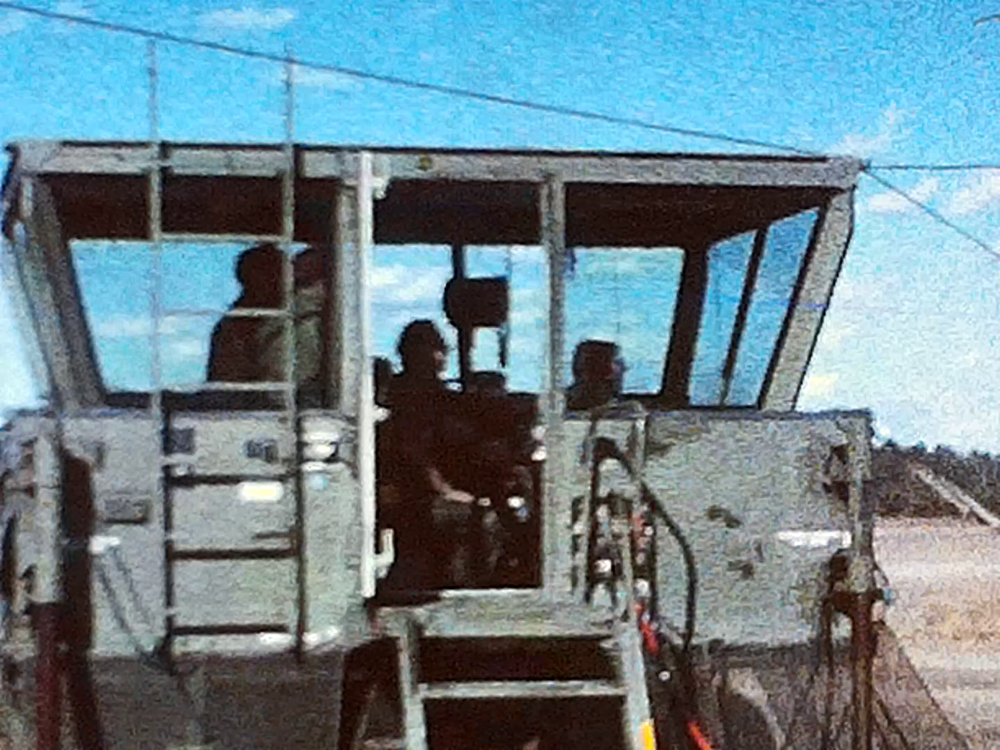 Super 8 Film Air Traffic Control Home Movie Hot Wells Louisiana US Army Planes